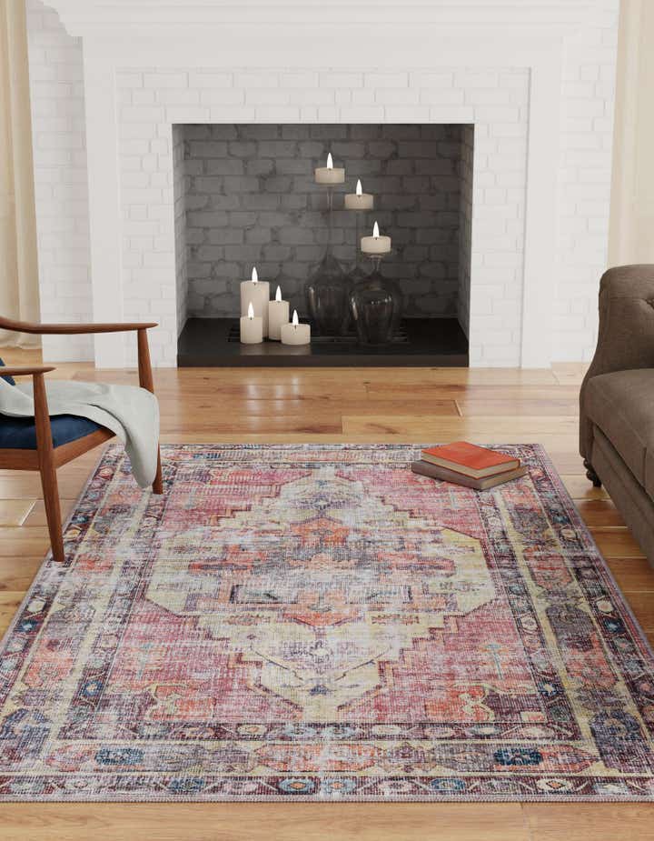 4' x 6' Washable Maahru Rug
