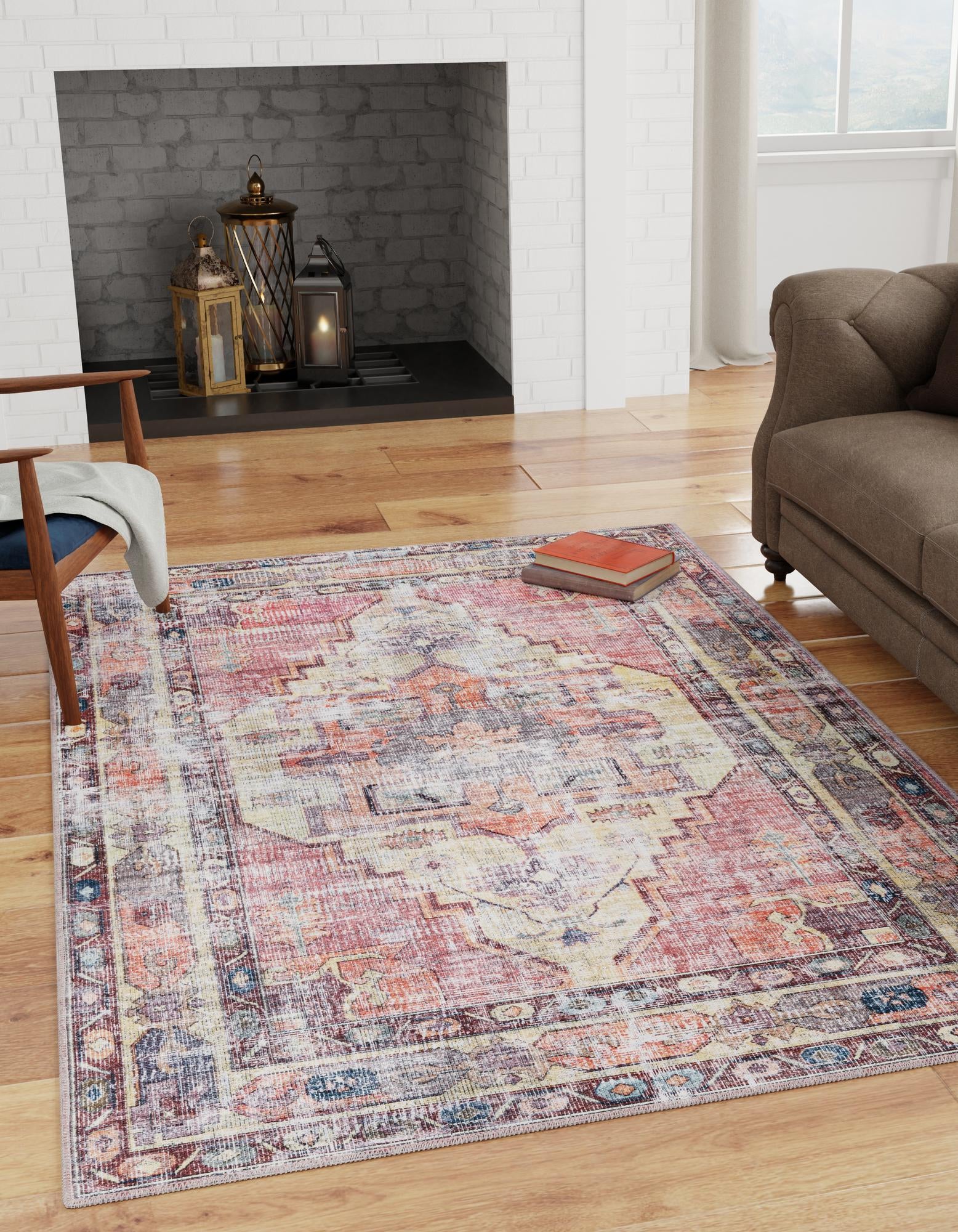 2' x 3' Washable Maahru Rug