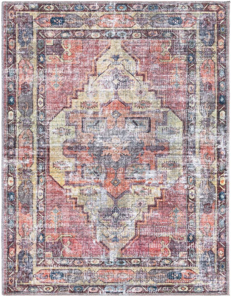Detail image of 4' x 6' Washable Maahru Rug