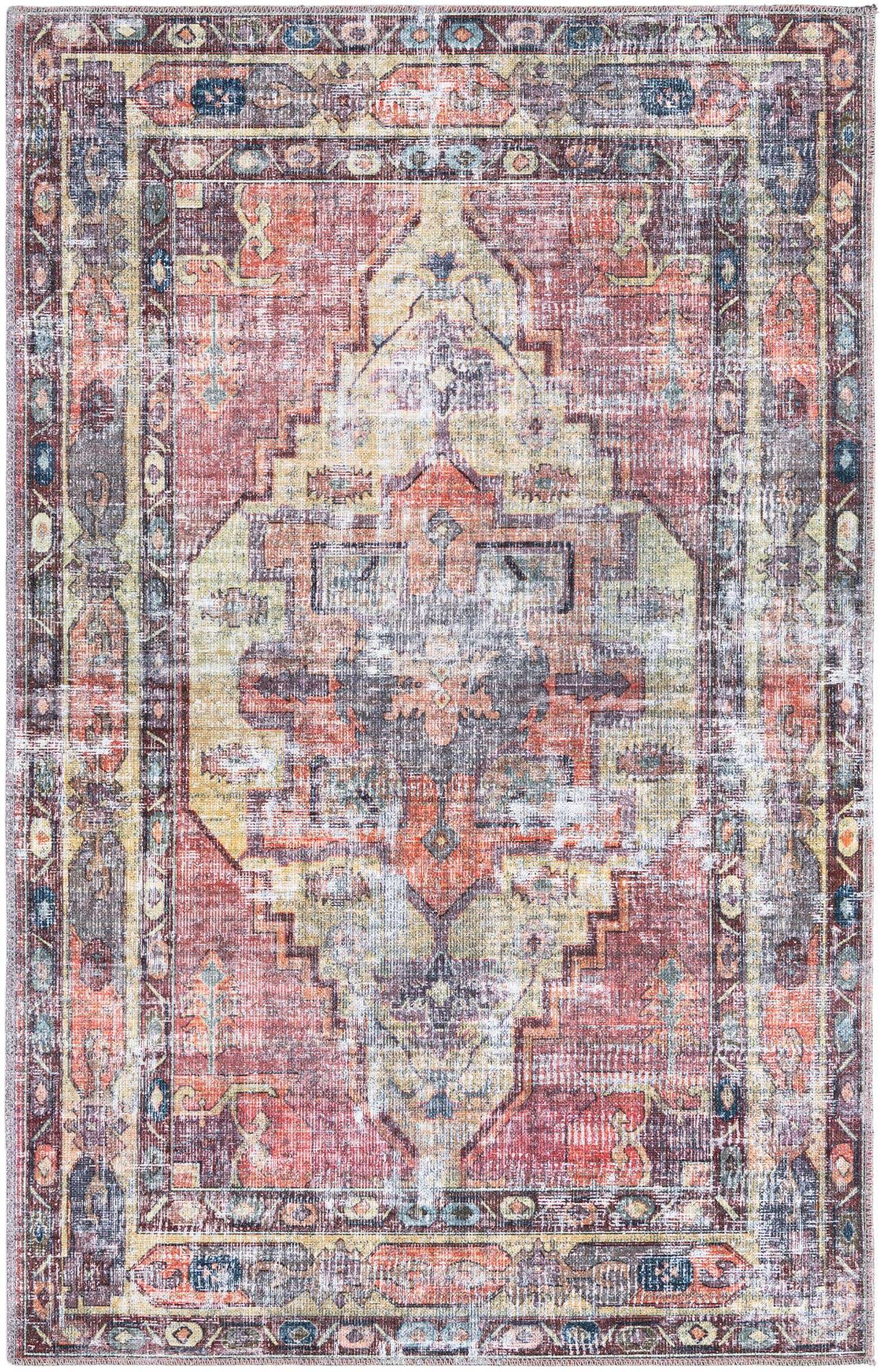 4' x 6' Washable Maahru Rug