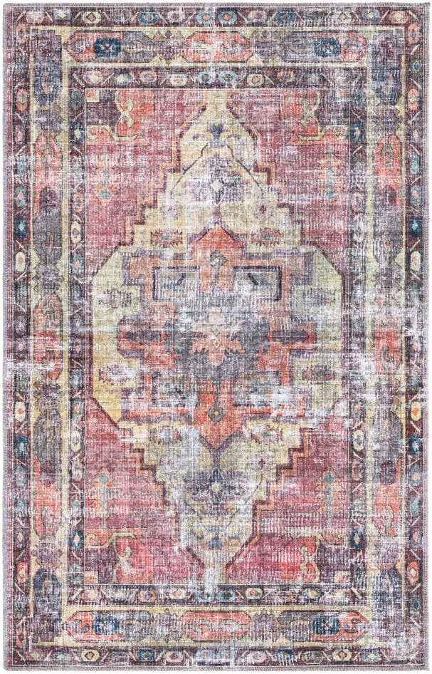 Detail image of 4' x 6' Washable Maahru Rug