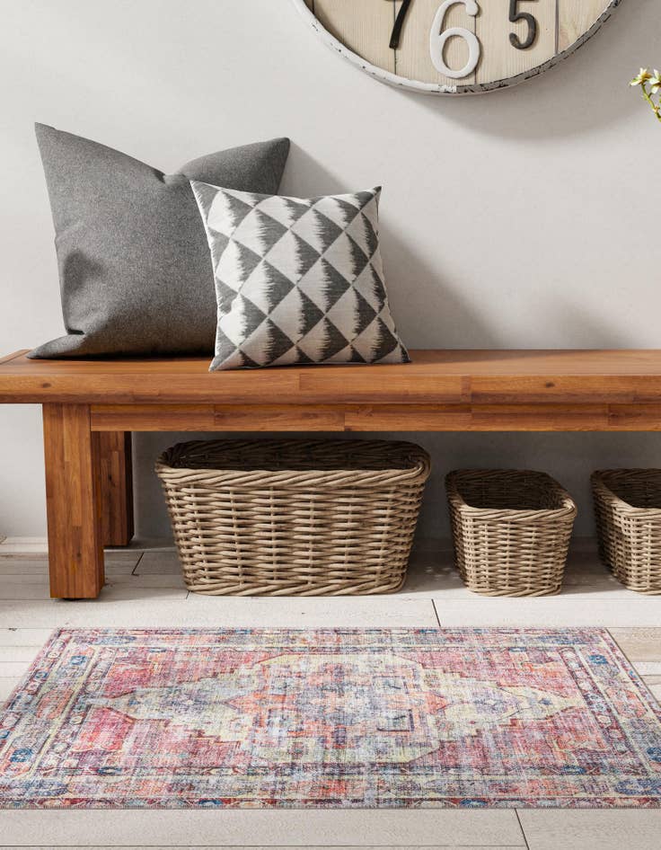 Detail image of 10' 6 x 13'  Washable Maahru Rug