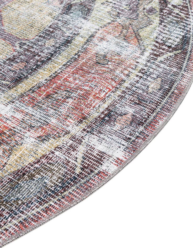 Detail image of 100cm x 100cm Maahru Alfombra redondo