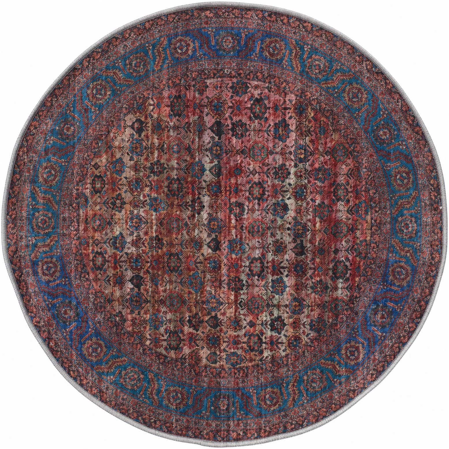 100cm x 100cm Maahru Alfombra redondo