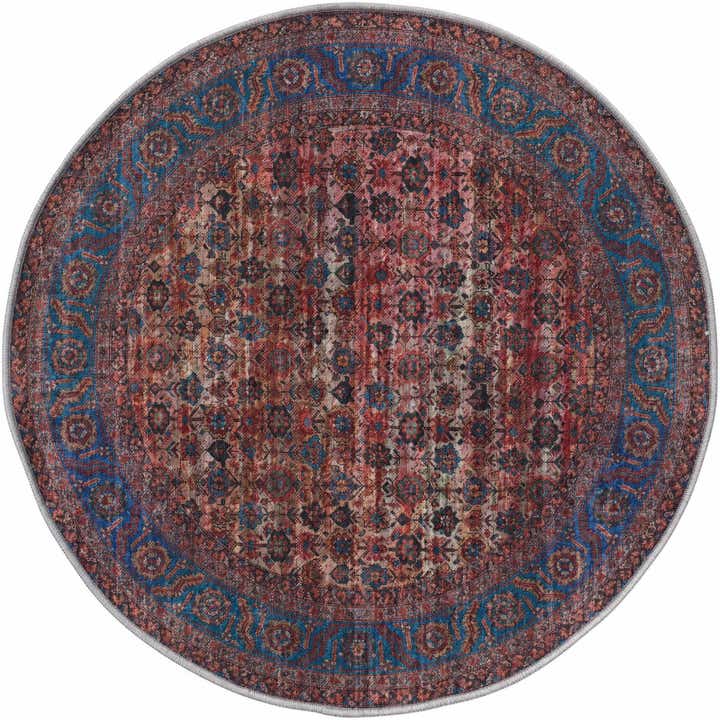 100cm x 100cm Maahru Alfombra redondo