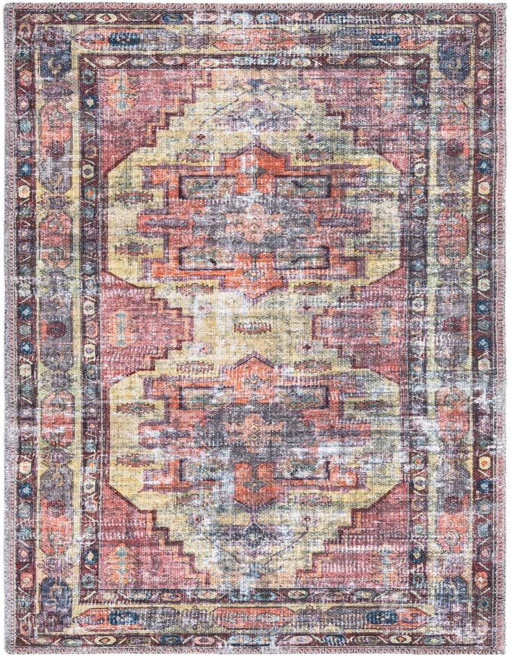 Detail image of 2' x 4' Washable Maahru Runner Rug