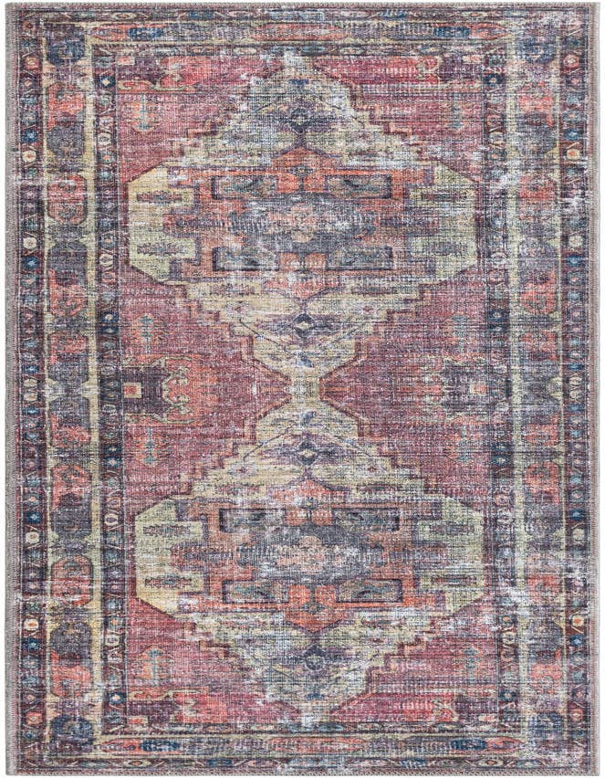 Detail image of 2' x 6' Washable Maahru Runner Rug
