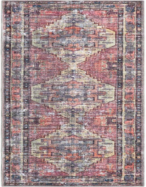 Detail image of 2' x 8' Washable Maahru Runner Rug