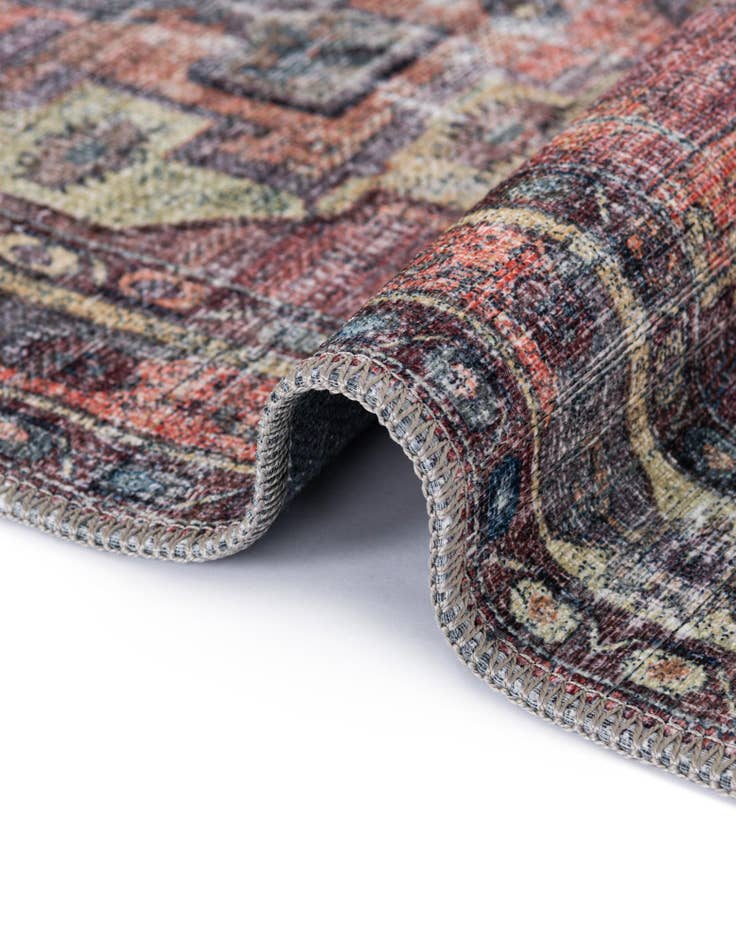 Detail image of 7' 3 x 7' 3 Washable Maahru Square Rug
