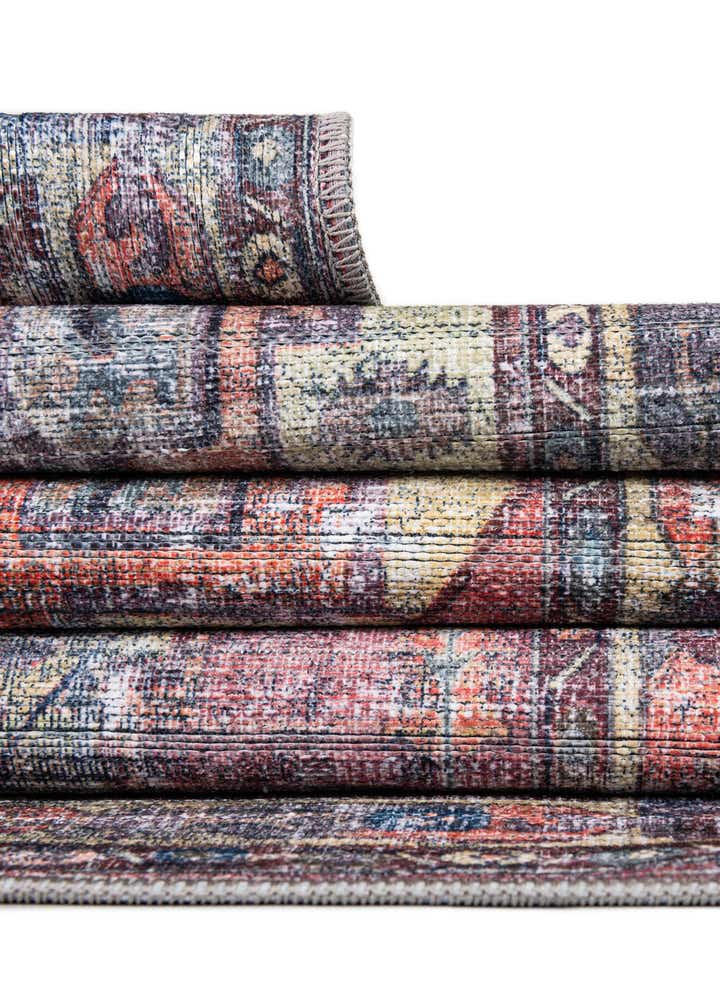 7' 3 x 7' 3 Washable Maahru Square Rug