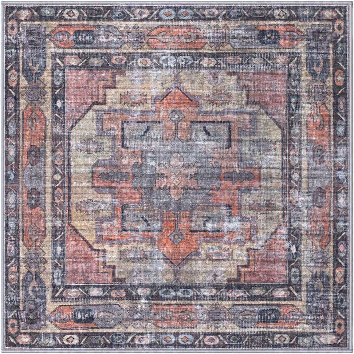 4' x 4' Maahru Square Rug