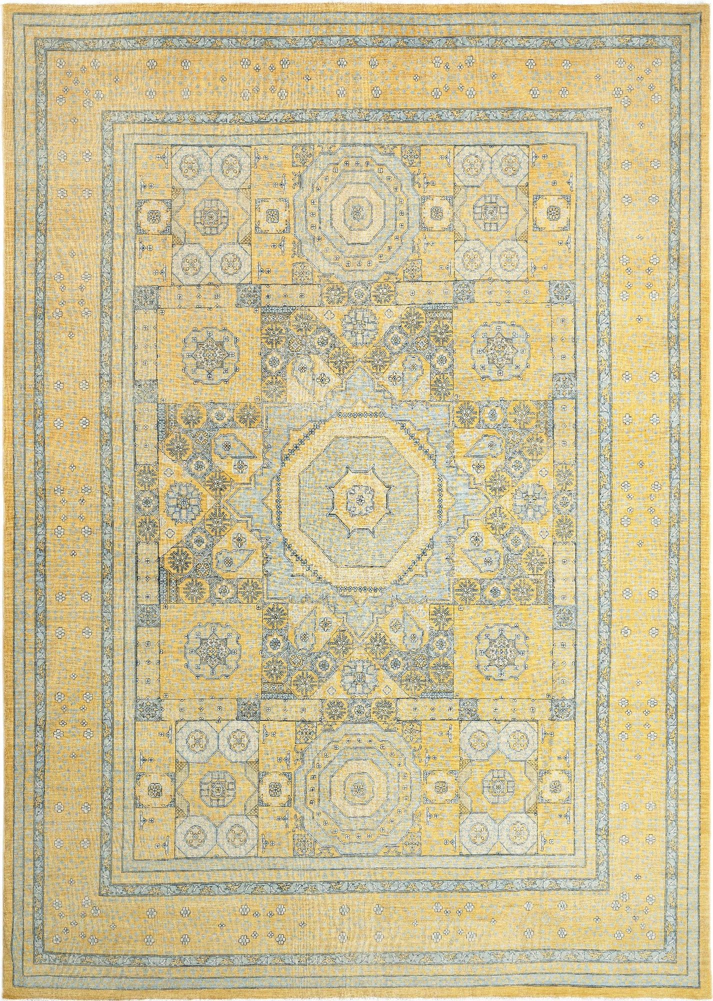8' 9 x 12' 7 Hand Knotted Amina Rug