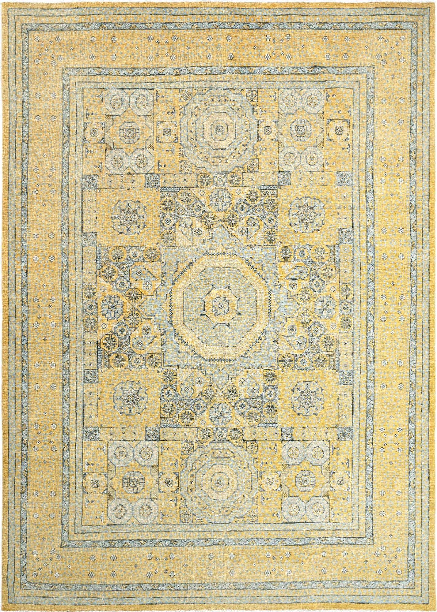 8' 9 x 12' 7 Hand Knotted Amina Rug