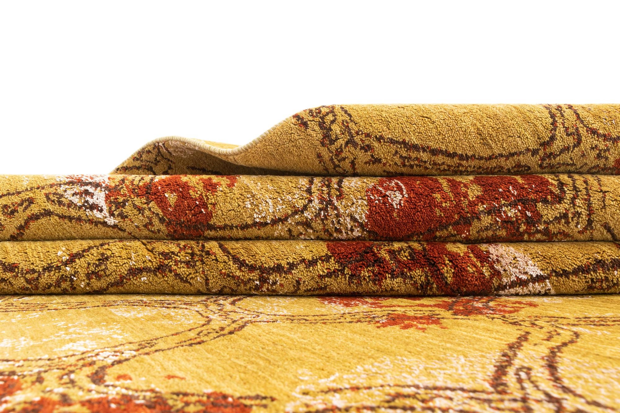 5' 7 x 7' 5 Hand Knotted Anar Rug