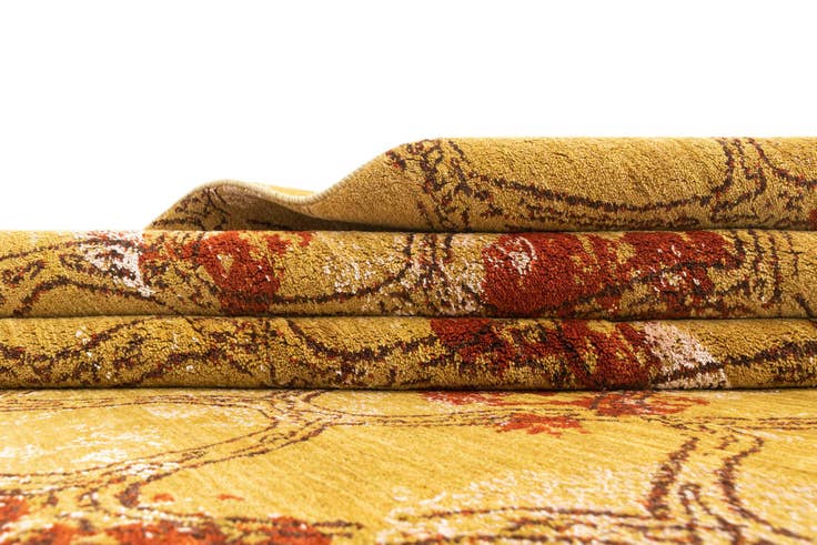 Detail image of 5' 7 x 7' 5 Hand Knotted Anar Rug