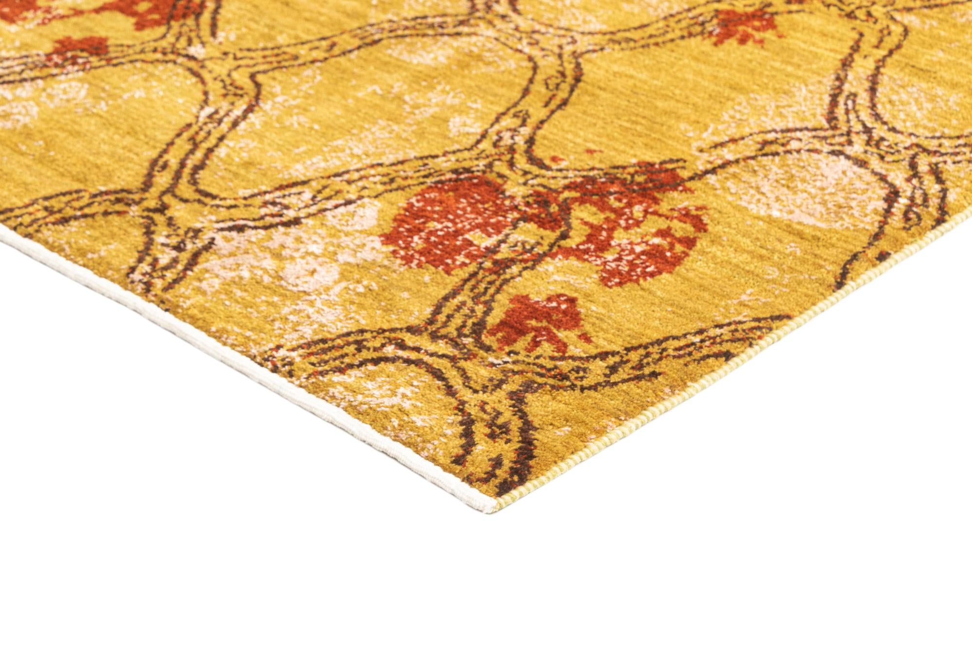 5' 7 x 7' 5 Hand Knotted Anar Rug
