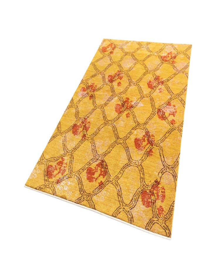 Detail image of 5' 5 x 7' 10 Hand Knotted Anar Rug