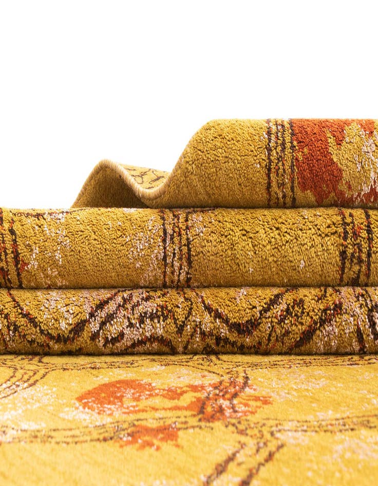 Detail image of 5' 5 x 7' 10 Hand Knotted Anar Rug