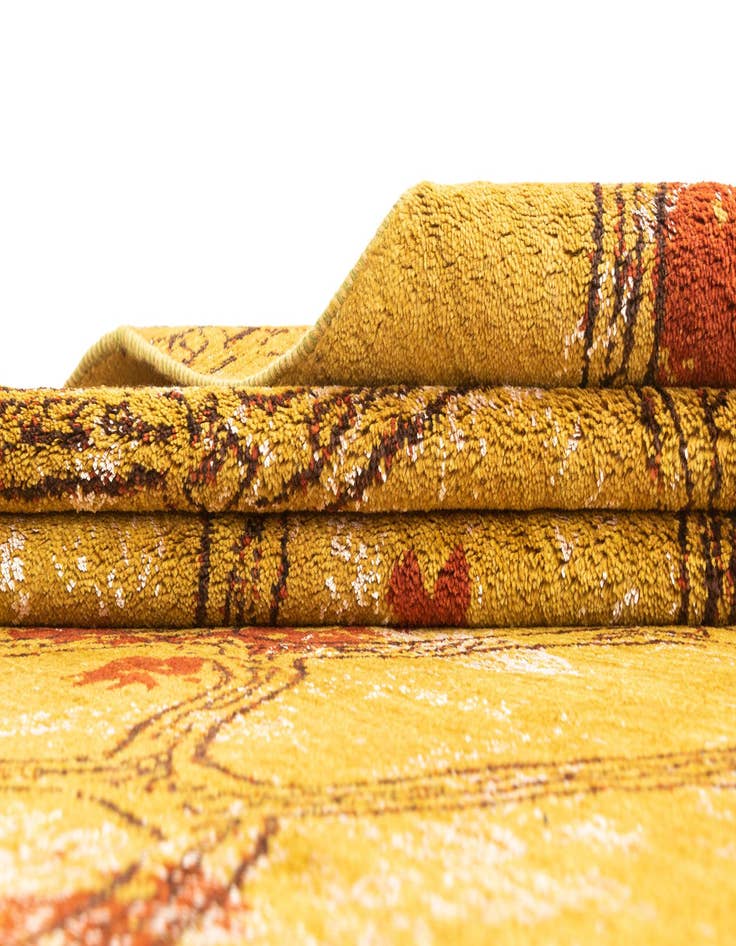 Detail image of 6' 6 x 10' 1 Hand Knotted Anar Rug