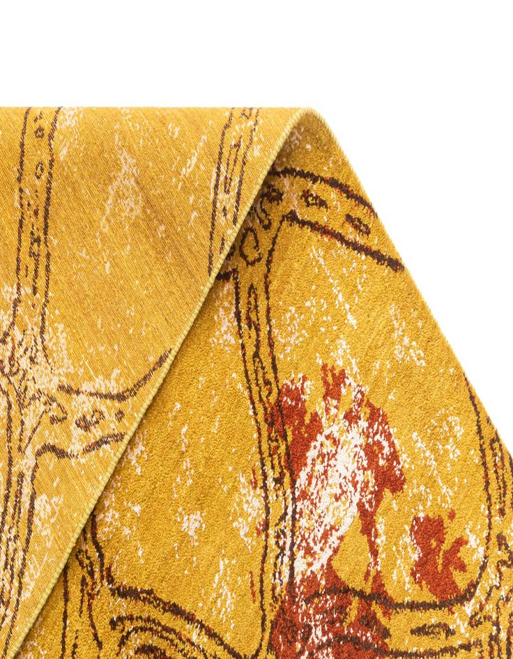 Detail image of 6' 6 x 10' 1 Hand Knotted Anar Rug