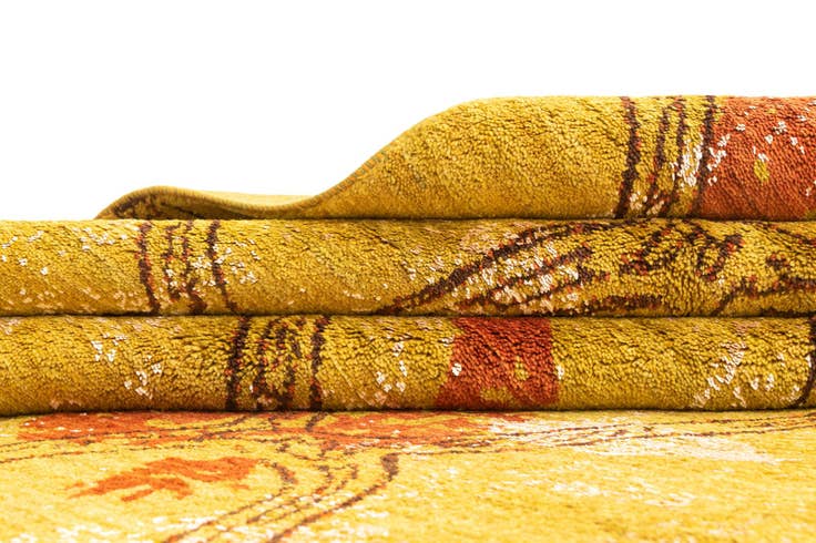 Detail image of 6' 7 x 10' Hand Knotted Anar Rug