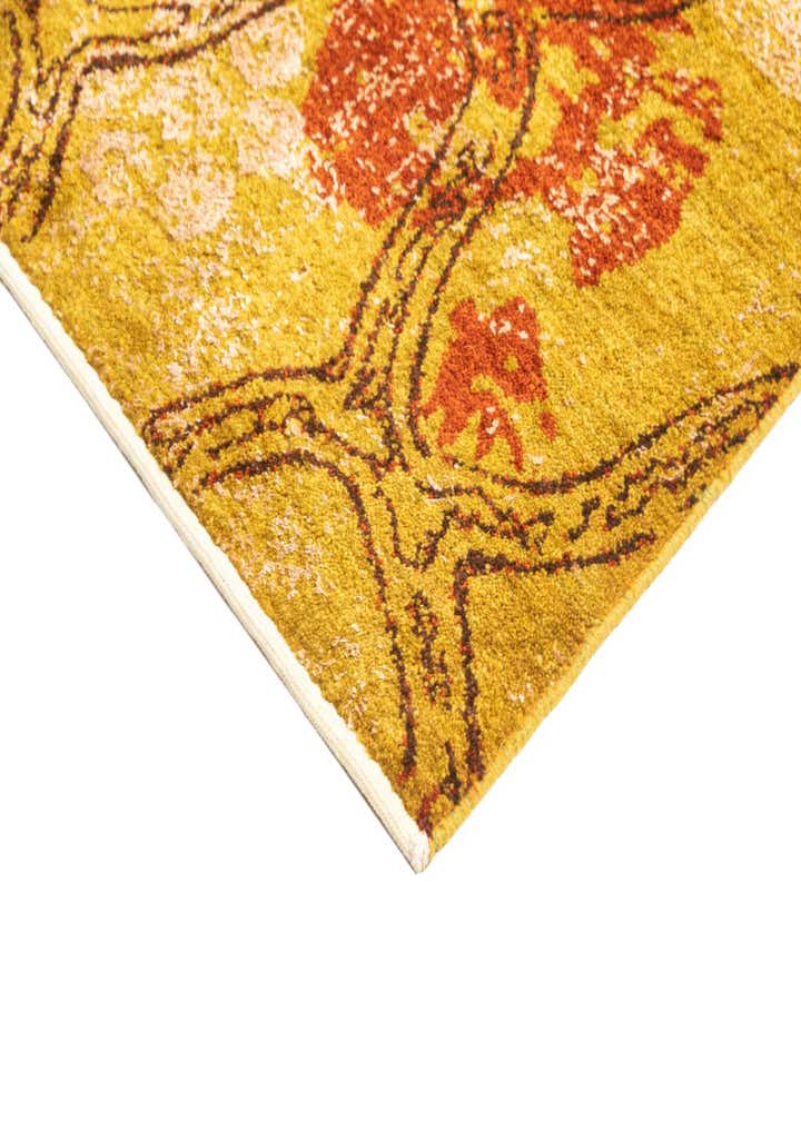 6' 7 x 10' Hand Knotted Anar Rug