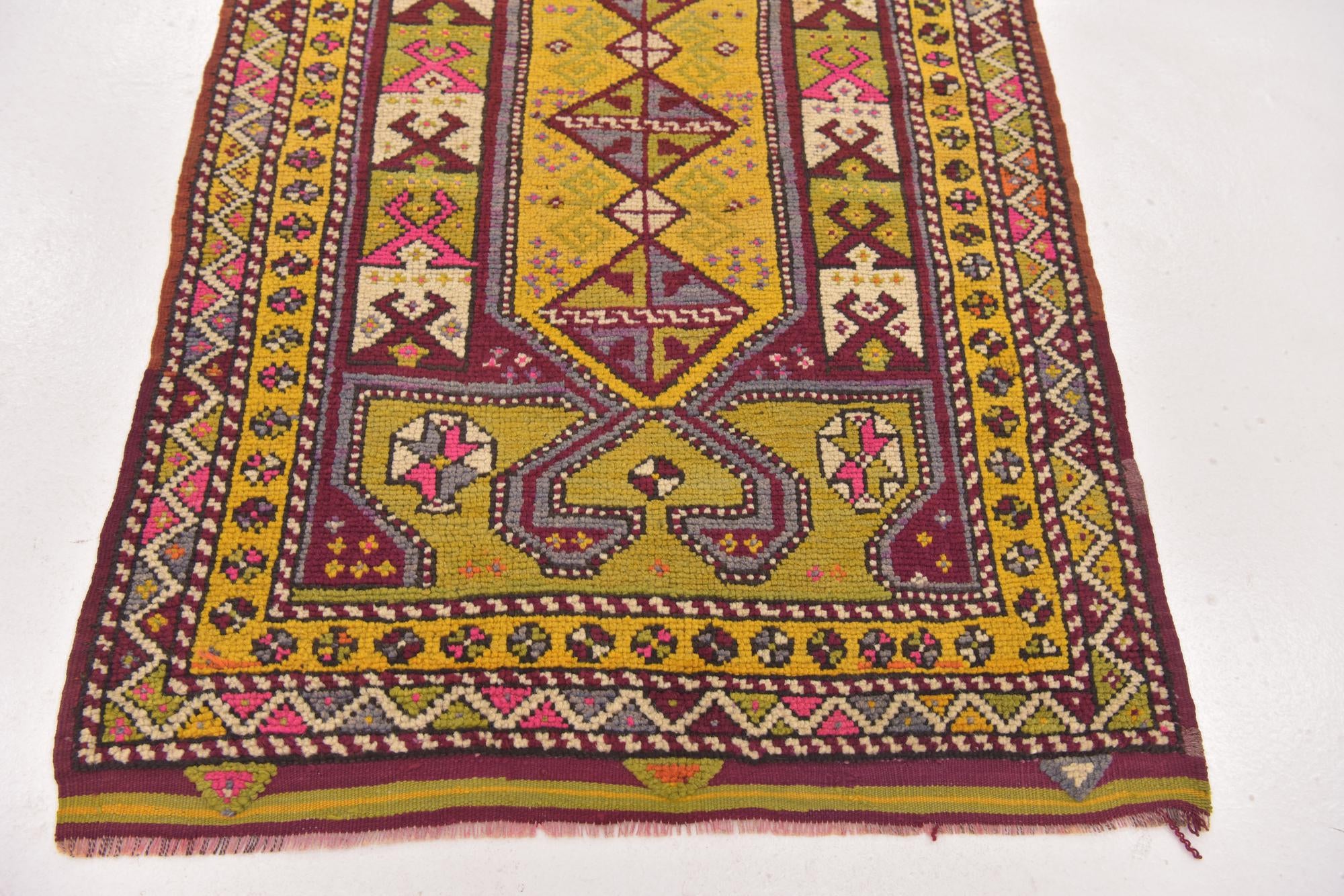 2' 10 x 4' 5 Hand Knotted Anatolian Wool Rug
