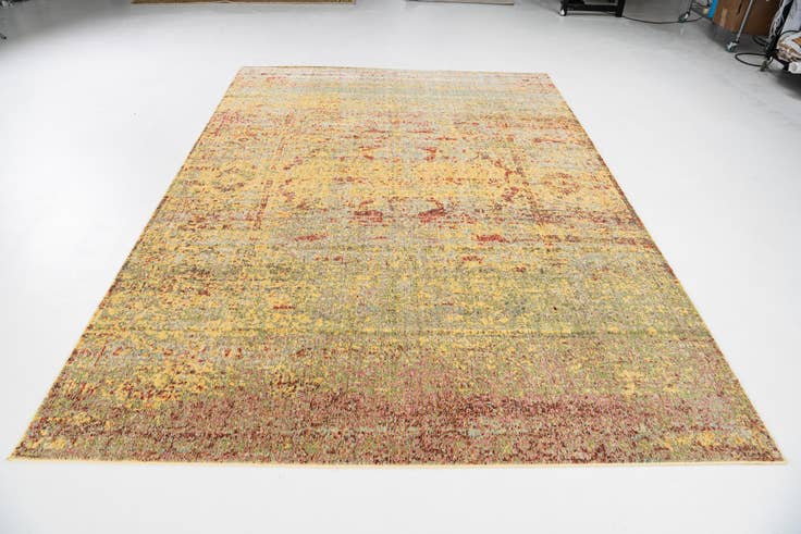 Detail image of 7' x 10' Aqua Rug