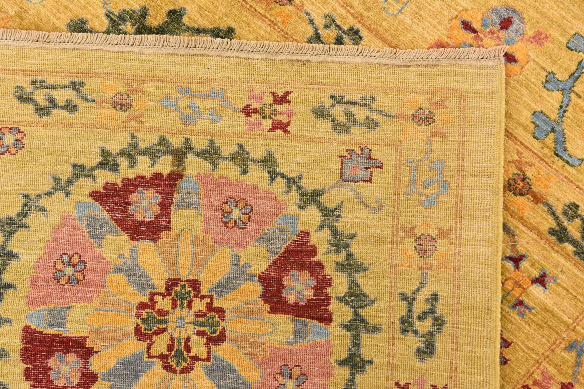 6' 8 x 9' 11 Hand Knotted Ariana Ziegler Oriental Rug