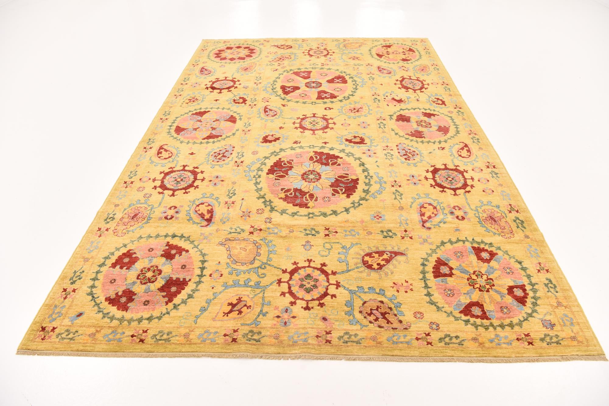 6' 8 x 9' 11 Hand Knotted Ariana Ziegler Oriental Rug