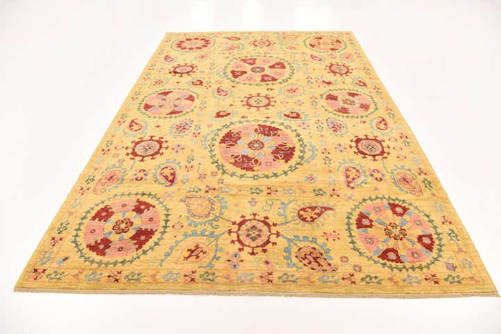6' 8 x 9' 11 Hand Knotted Ariana Ziegler Oriental Rug