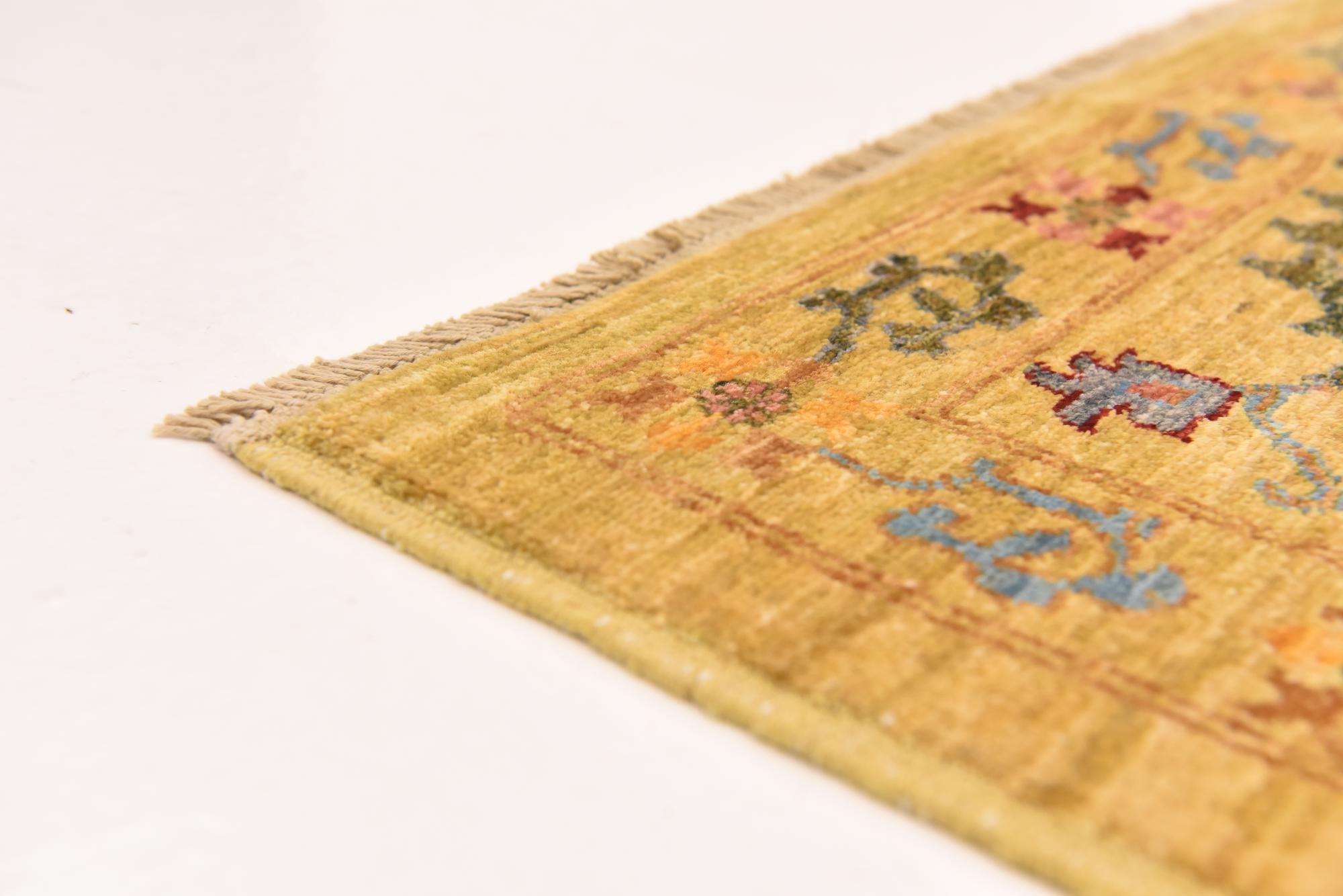 6' 8 x 9' 11 Hand Knotted Ariana Ziegler Oriental Rug