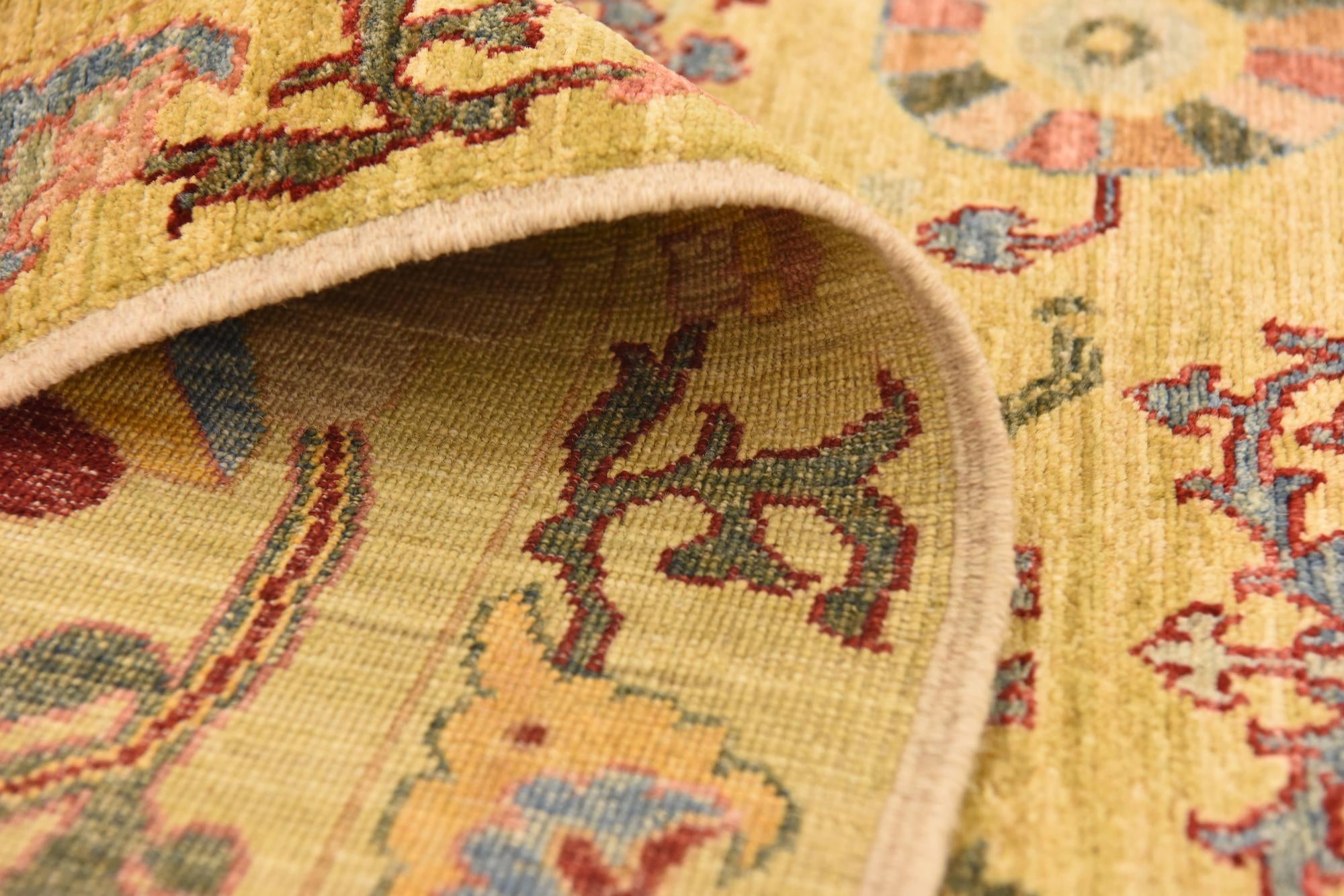 6' 9 x 10' 4 Hand Knotted Ariana Ziegler Oriental Rug