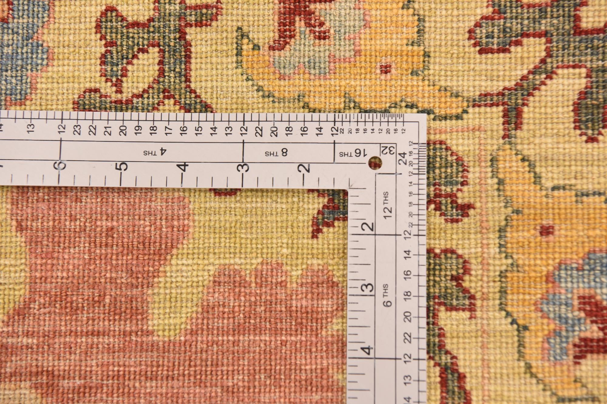 6' 9 x 10' 4 Hand Knotted Ariana Ziegler Oriental Rug