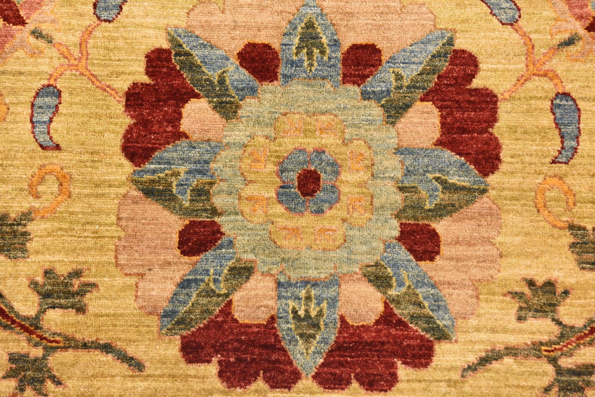 6' 9 x 10' 4 Hand Knotted Ariana Ziegler Oriental Rug