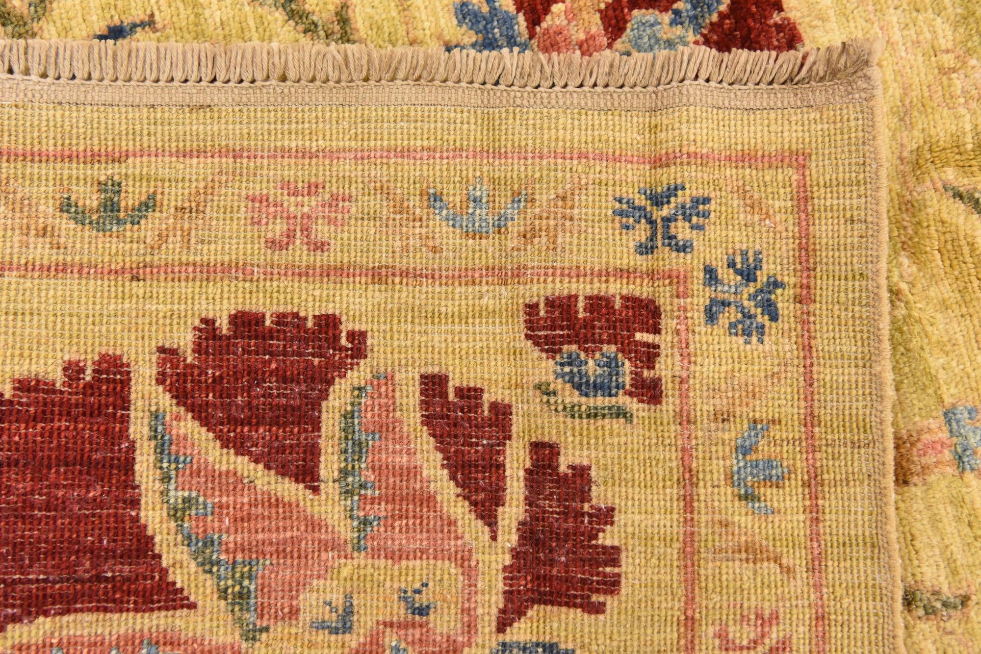 6' x 7' 9 Hand Knotted Ariana Ziegler Oriental Rug