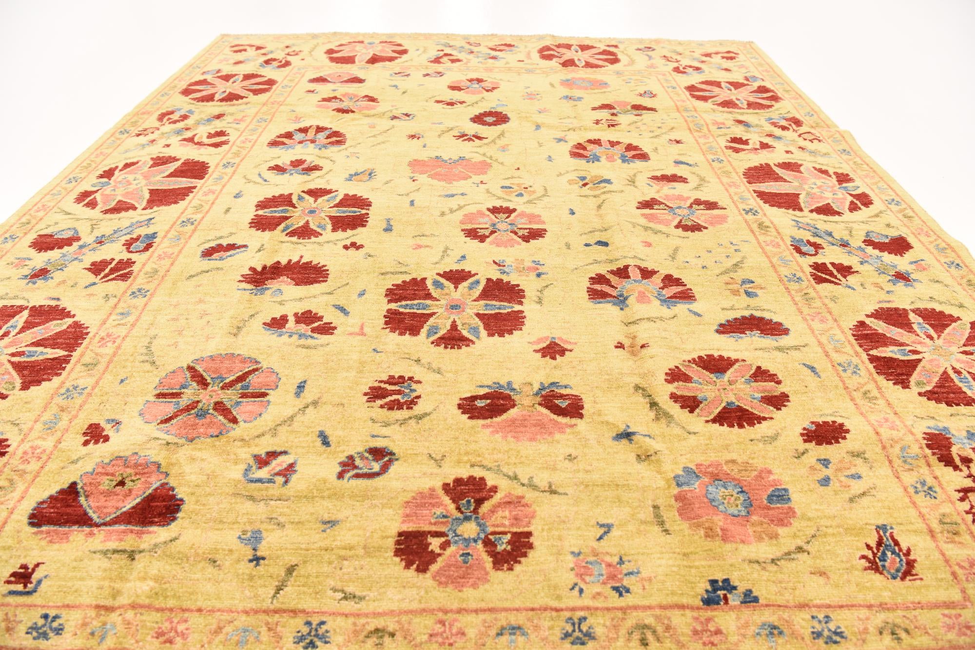 6' x 7' 9 Hand Knotted Ariana Ziegler Oriental Rug