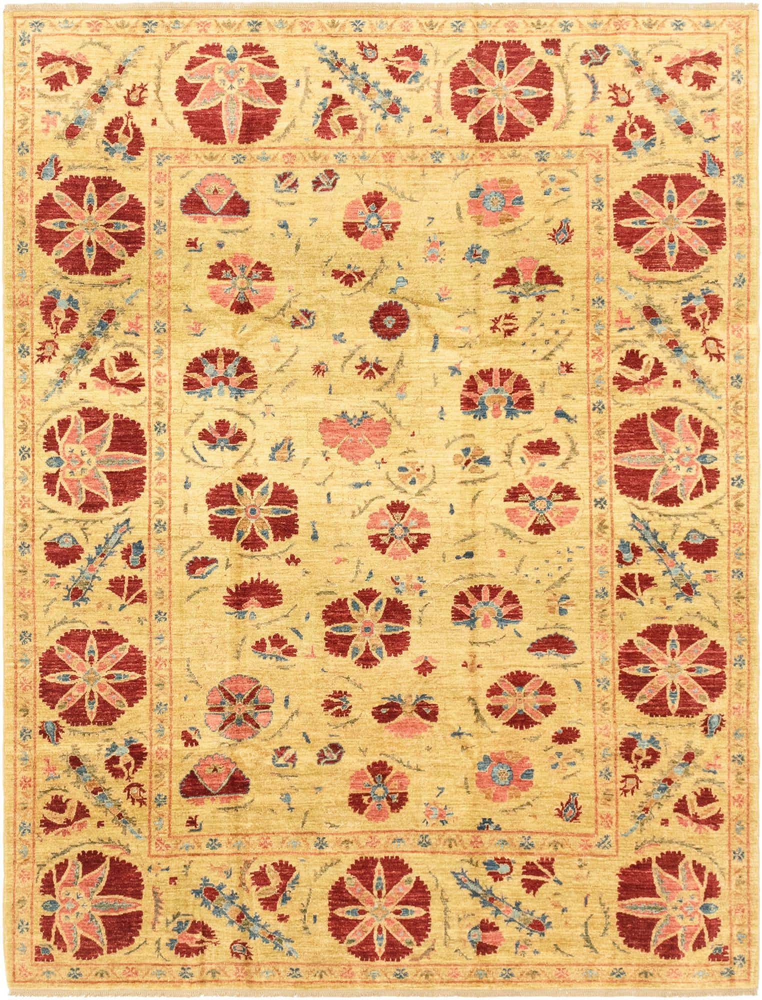 6' x 7' 9 Hand Knotted Ariana Ziegler Oriental Rug