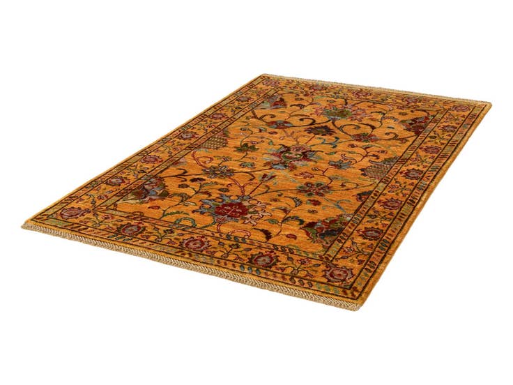Detail image of 3' 4 x 5' Hand Knotted Ariana Ziegler Rug