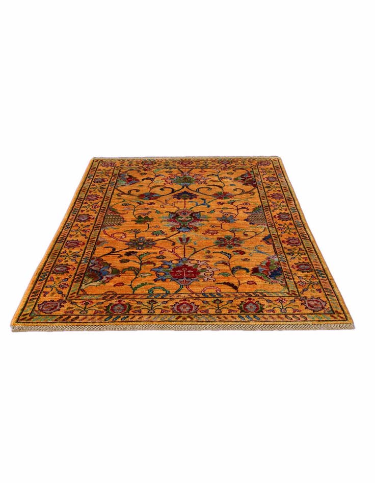 Detail image of 3' 4 x 5' Hand Knotted Ariana Ziegler Rug