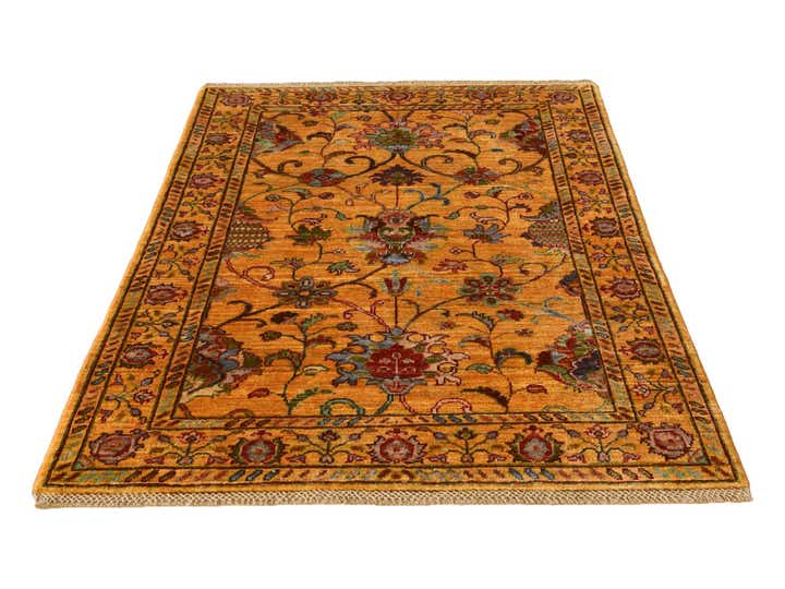 3' 4 x 5' Hand Knotted Ariana Ziegler Rug