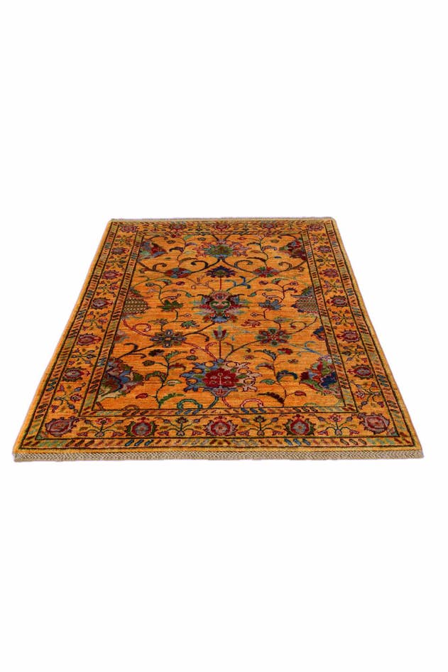 Detail image of 3' 4 x 5' Hand Knotted Ariana Ziegler Rug