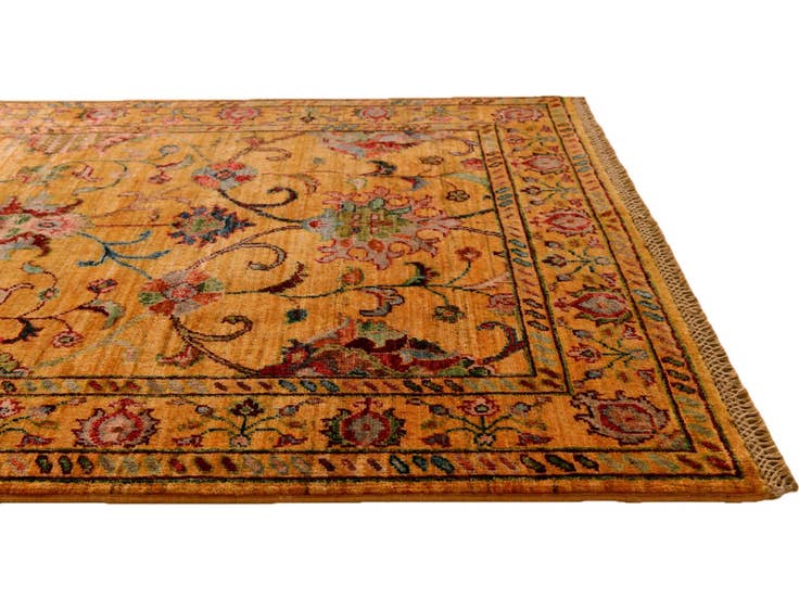 Detail image of 3' 4 x 5' Hand Knotted Ariana Ziegler Rug