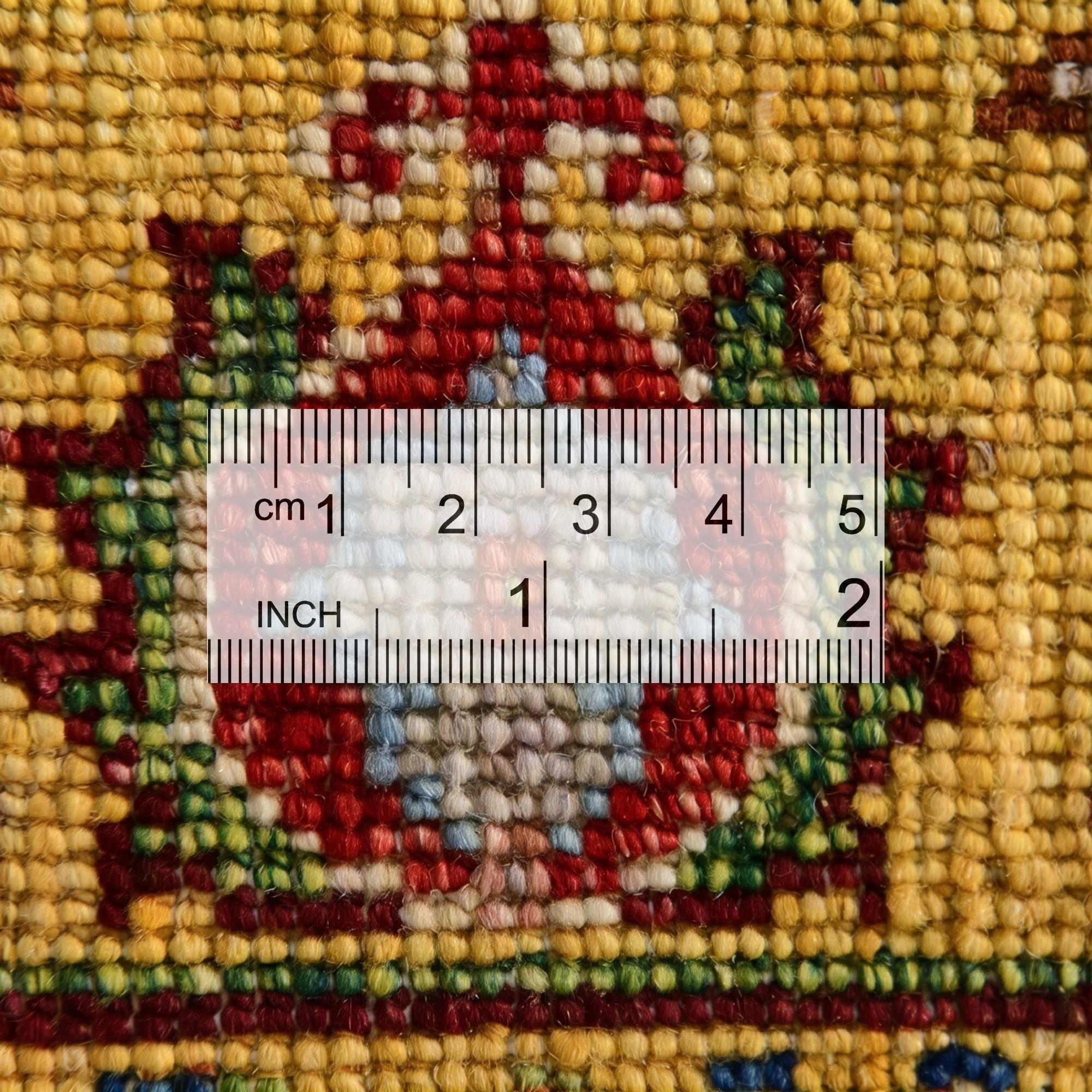 3' 4 x 5' Hand Knotted Ariana Ziegler Rug