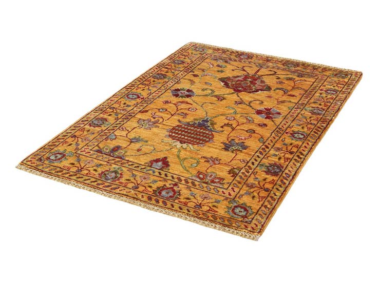 Detail image of 2' 8 x 3' 10 Hand Knotted Ariana Ziegler Rug