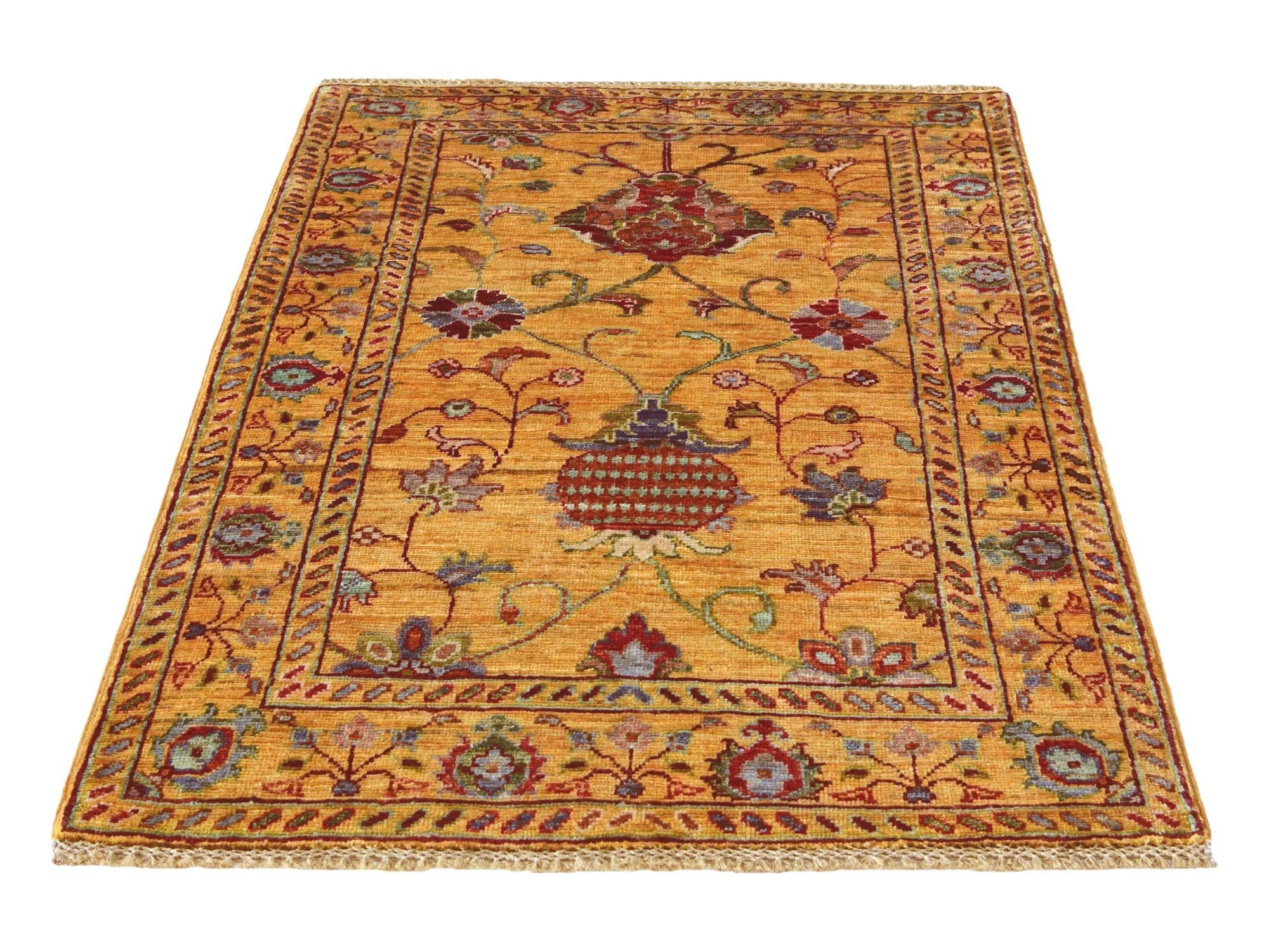 2' 8 x 3' 10 Hand Knotted Ariana Ziegler Rug