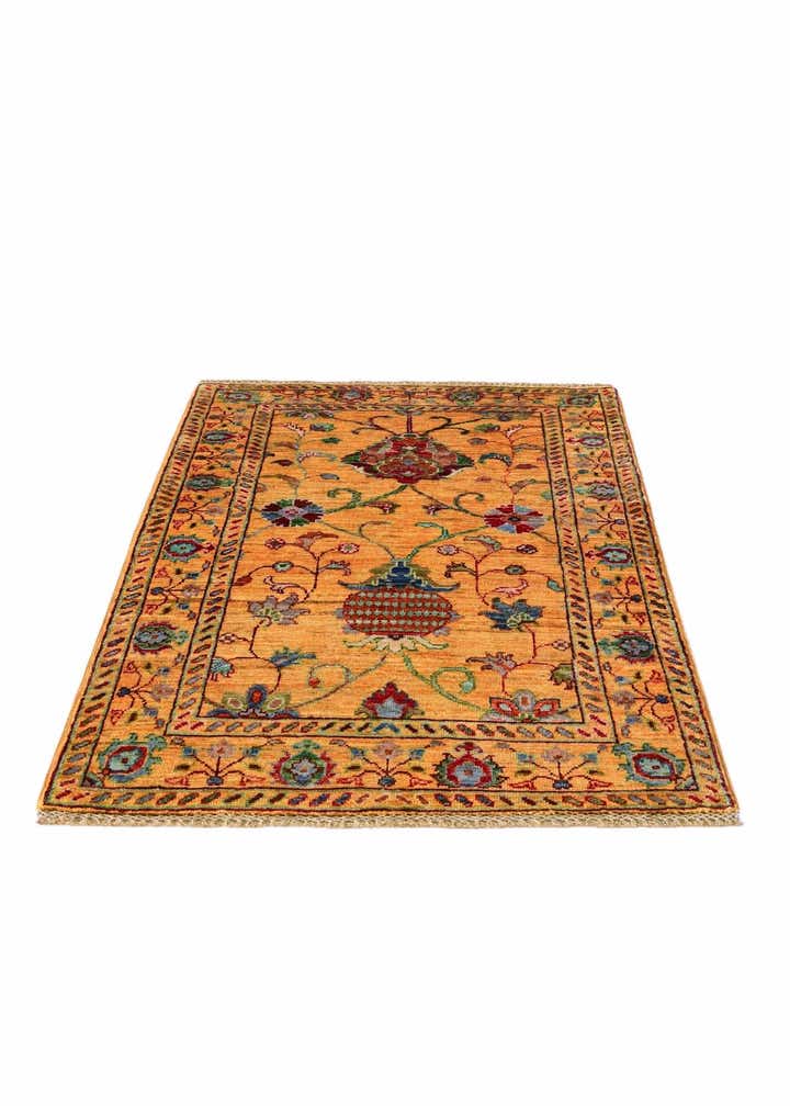 2' 8 x 3' 10 Hand Knotted Ariana Ziegler Rug