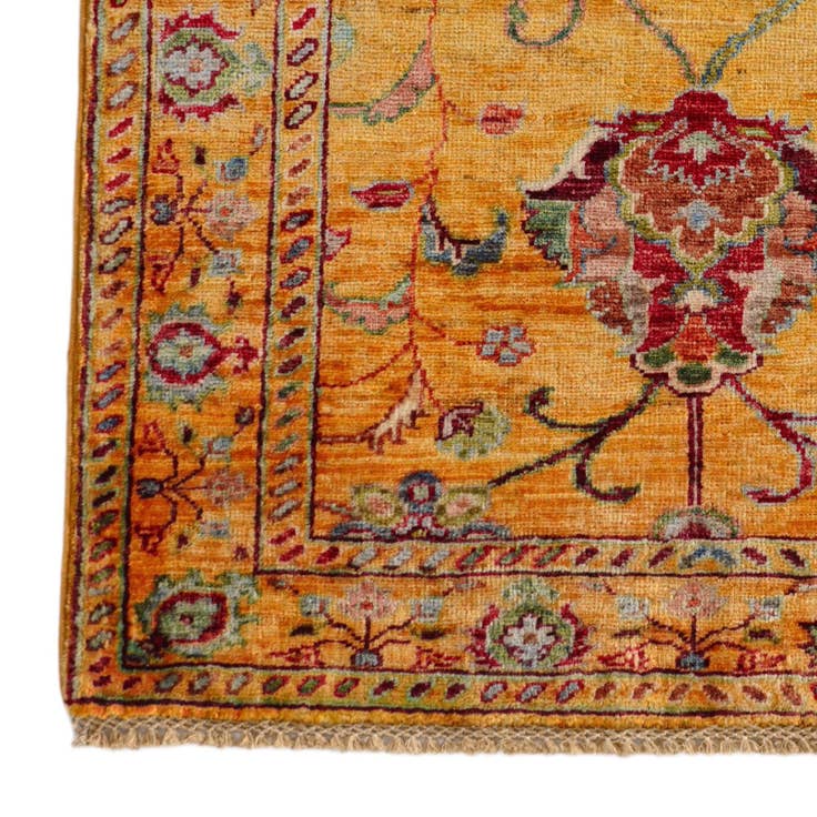 Detail image of 2' 8 x 3' 10 Hand Knotted Ariana Ziegler Rug