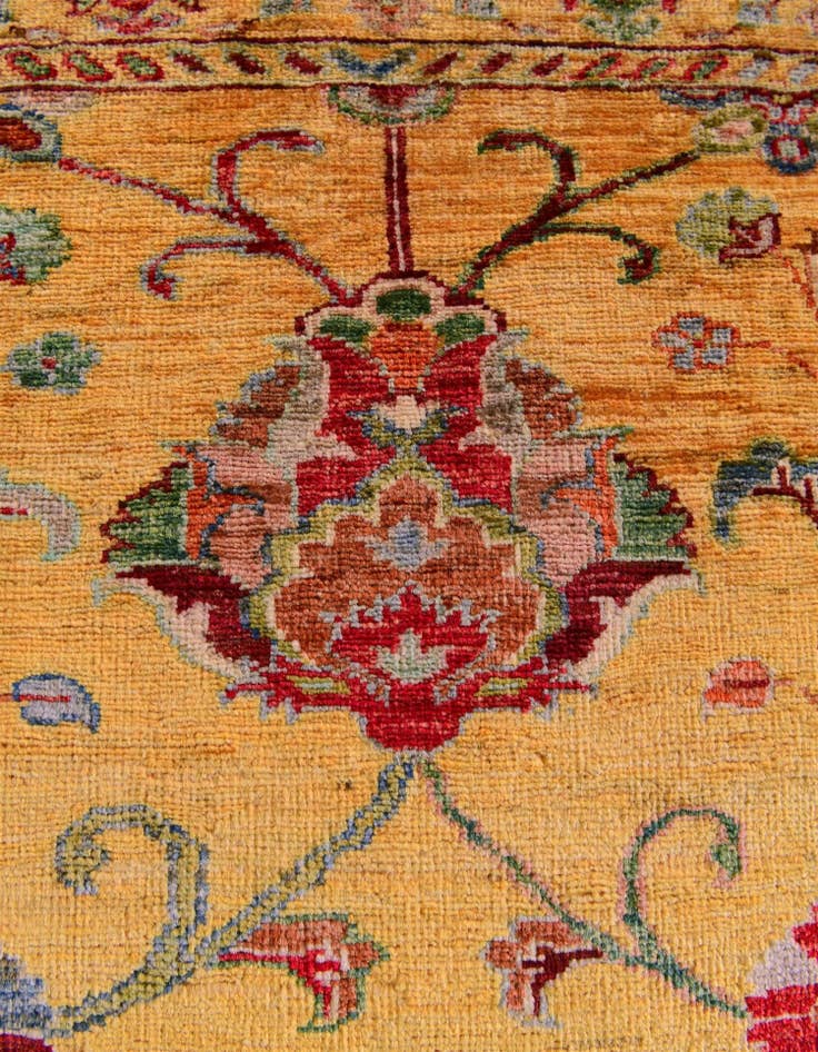 Detail image of 2' 8 x 3' 10 Hand Knotted Ariana Ziegler Rug