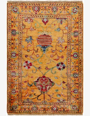 2' 8 x 3' 10 Hand Knotted Ariana Ziegler Rug